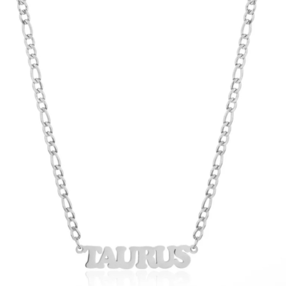 Taurus Necklace Zodiac Stainless Steel - Picture 5 of 7